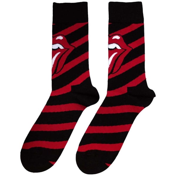 The Rolling Stones Unisex Adult Stripe Socks