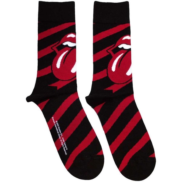 The Rolling Stones Unisex Adult Stripe Socks