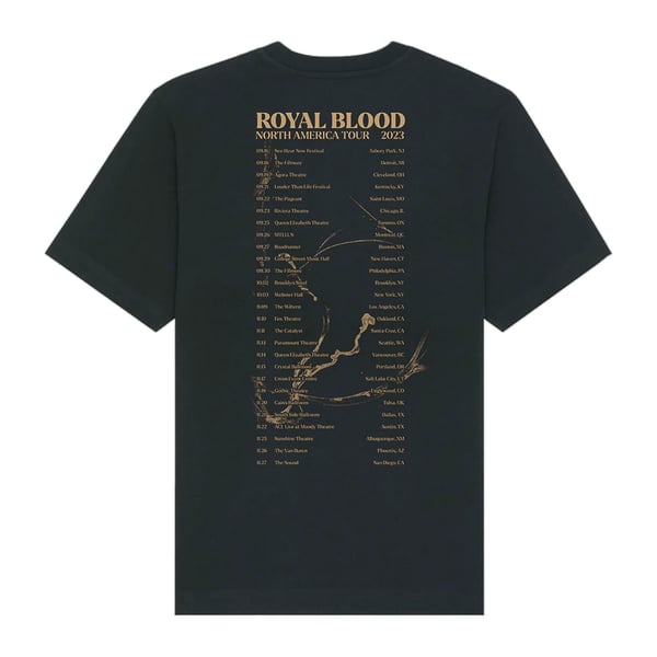 Royal Blood Unisex Adult Entangled Logo T-Shirt