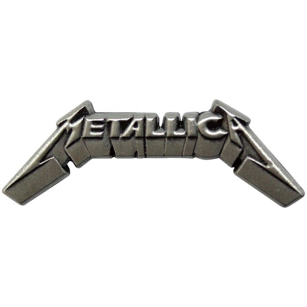 Metallica 3D Logo Badge