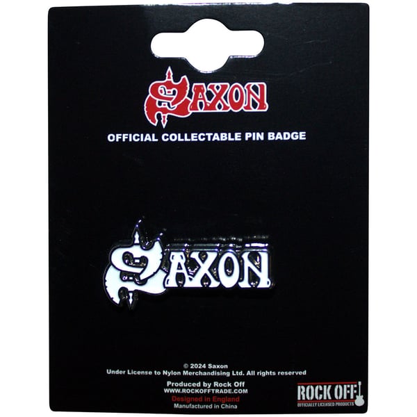 Saxon Logo Badge