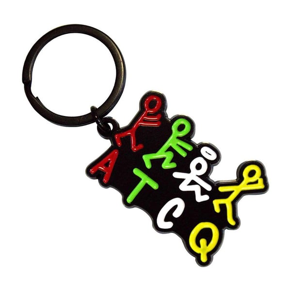 A Tribe Called Quest Stick Figure Logo Keyring