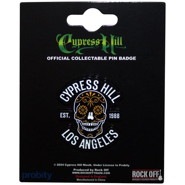 Cypress Hill Los Angeles 1988 Badge