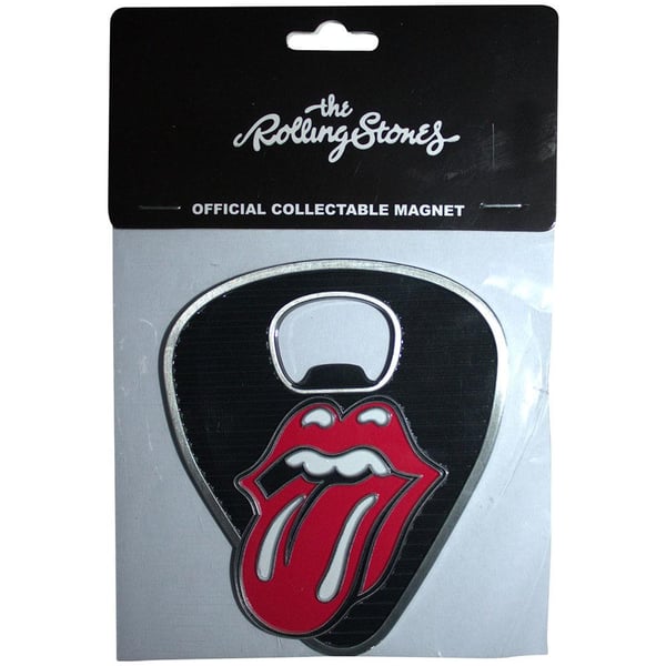 The Rolling Stones Classic Tongue Plectrum Bottle Opener