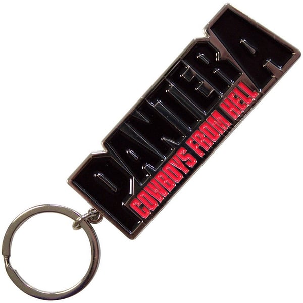 Pantera Cowboys From Hell Keyring