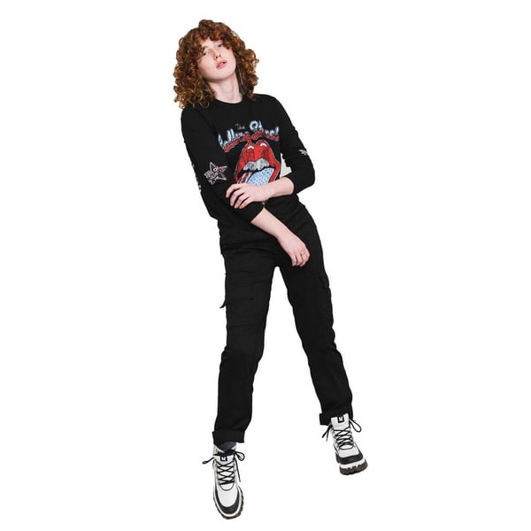 The Rolling Stones Unisex Aikuisten US Tour ´78 Pitkähihainen T-paita