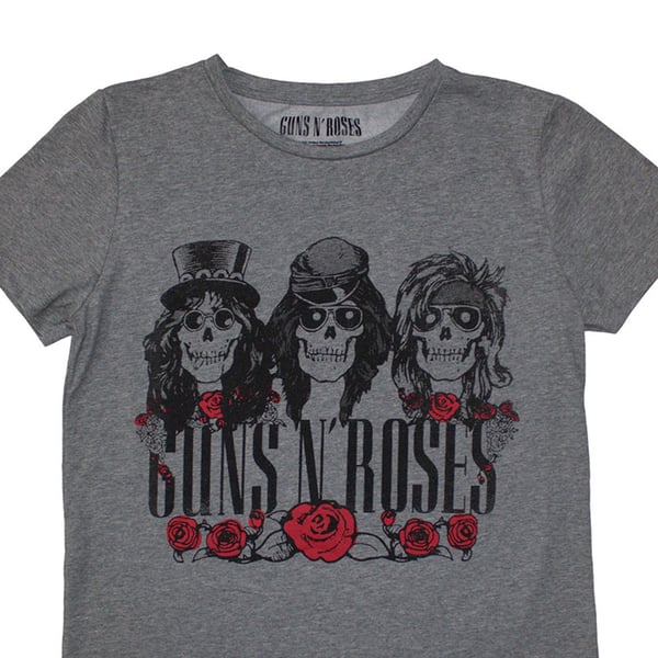 Guns N Roses Womens/Ladies Hell Group T-Shirt