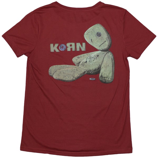 Korn Naisten/Naisten Doll Issues Selkäpainatus T-paita