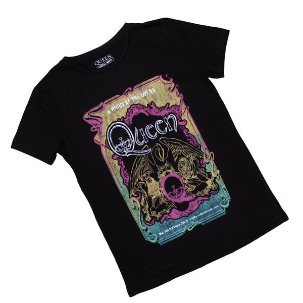 Queen Womens/Ladies A Night At The Opera Tour ´76 T-Shirt