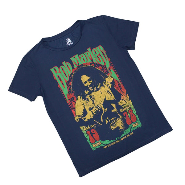 Bob Marley Womens/Ladies 1978 T-Shirt