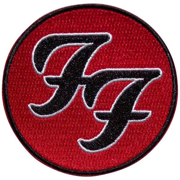 Foo Fighters Woven Logo Iron On Patch