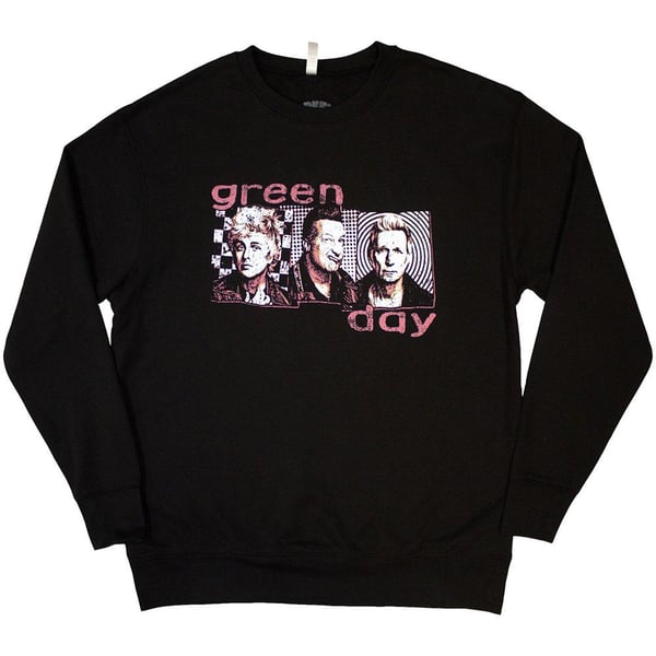 Green Day Unisex Adult 80´s Summer Photograph Sweatshirt