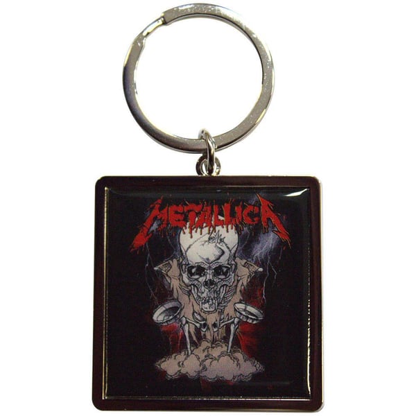 Metallica Skeleton Poster Keyring