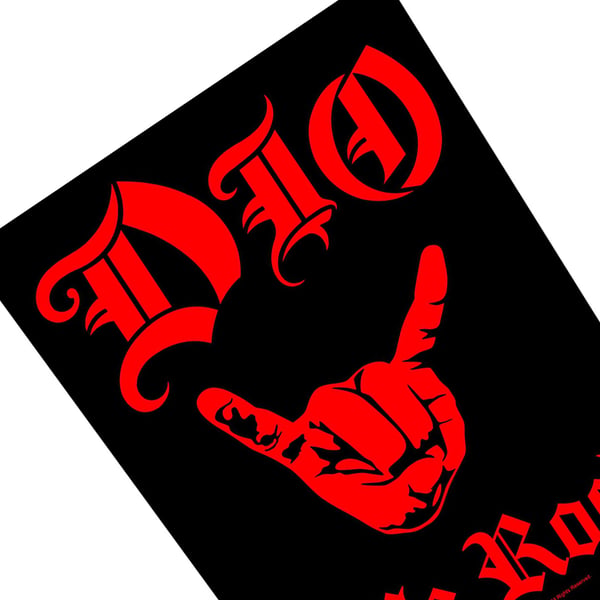 Dio We Rock Patch