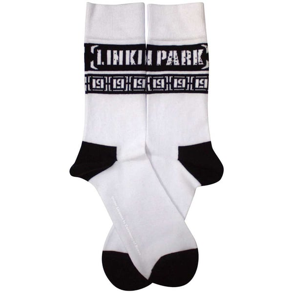 Linkin Park Unisex Adult LP Repeat Print Socks