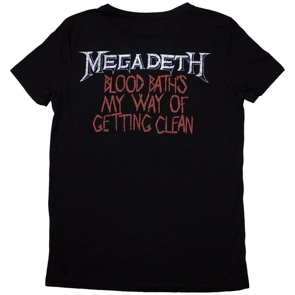 Megadeth Womens/Ladies Black Friday T-Shirt
