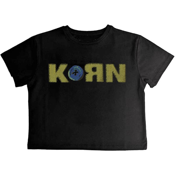 Korn Womens/Ladies Doll Issues Crop Top