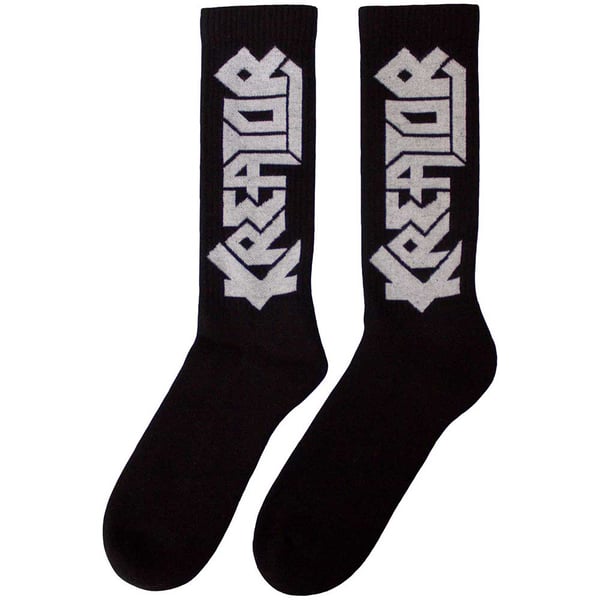 Kreator Unisex Adult Logo Terrycloth Socks