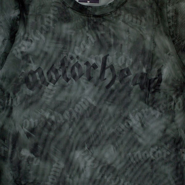 Motorhead Womens/Ladies Logo Mesh Crop Top