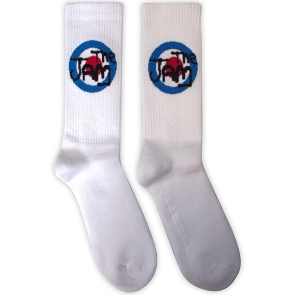 The Jam Unisex Adult Target Logo Terrycloth Socks