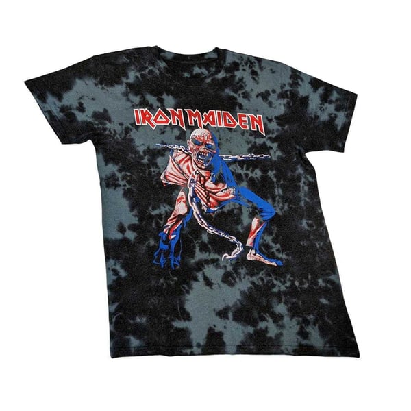 Iron Maiden Unisex Adult Piece Of Mind Eddie Washed T-Shirt