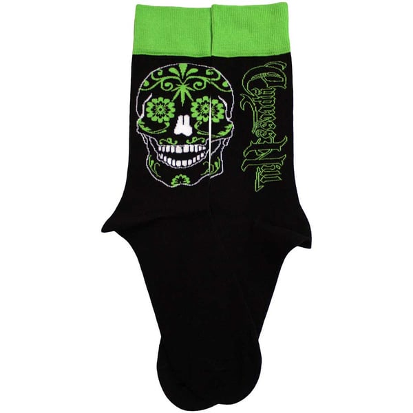 Cypress Hill Unisex Adult Skull Socks
