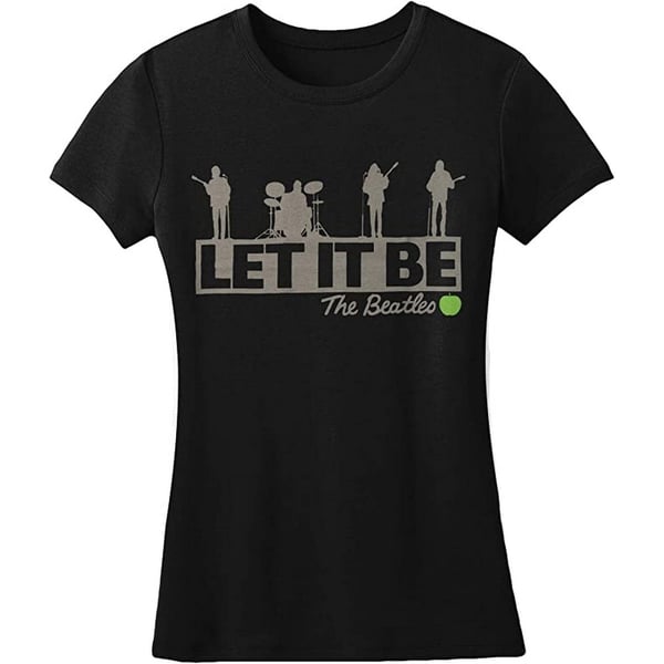 The Beatles Womens/Ladies Rooftop T-Shirt