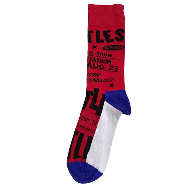 The Beatles Unisex Adult USA Socks