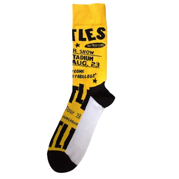 The Beatles Unisex Adult USA Socks