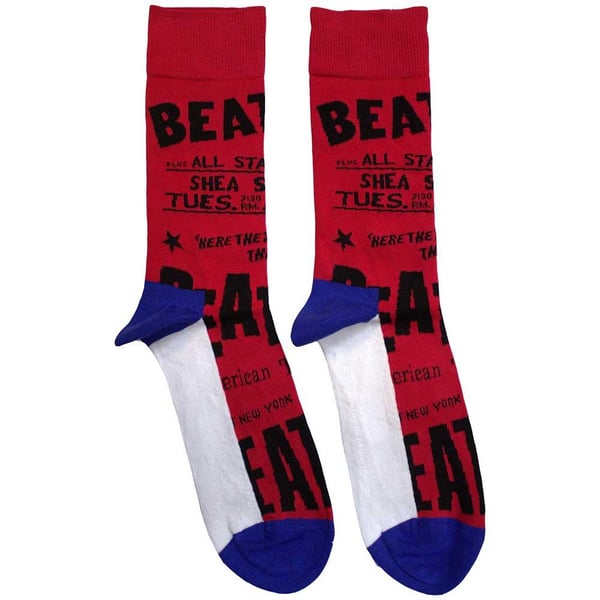 The Beatles Unisex Adult USA Socks