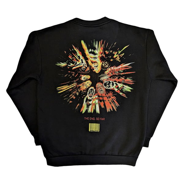 Slipknot Unisex Adult The End So Far Band Figures Back Print Sweatshirt