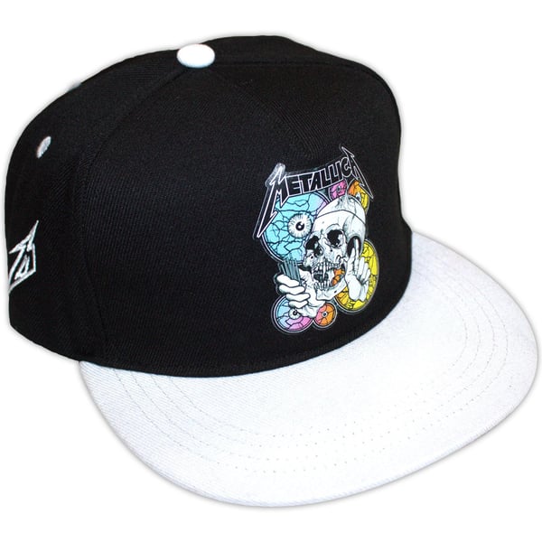 Metallica Unisex Adult The Shortest Straw Multi Eyes Trucker Cap
