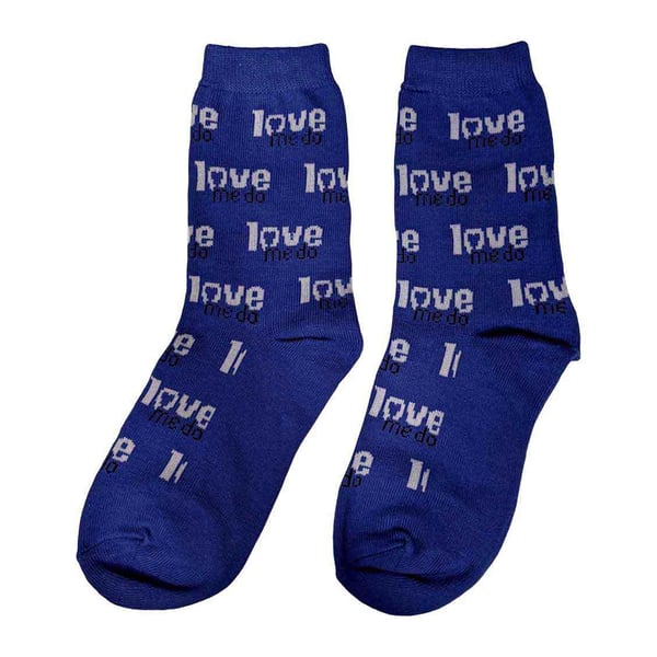 The Beatles Unisex Adult Love Me Do Socks