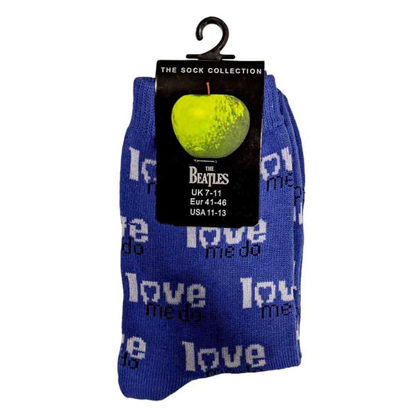 The Beatles Unisex Adult Love Me Do Socks