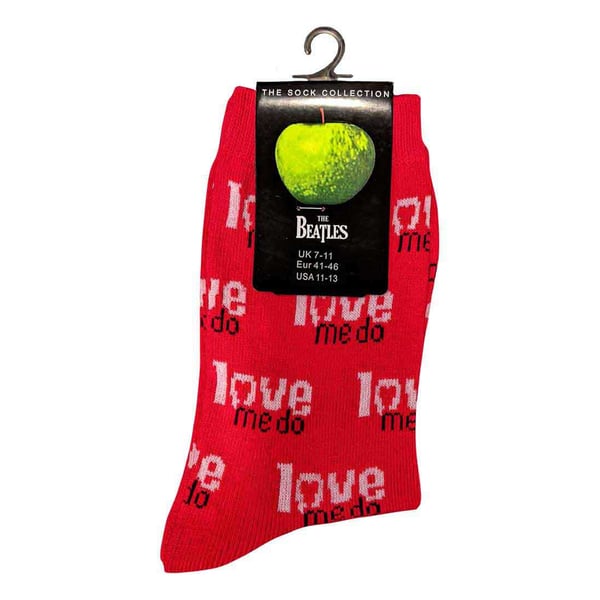 The Beatles Unisex Adult Love Me Do Socks