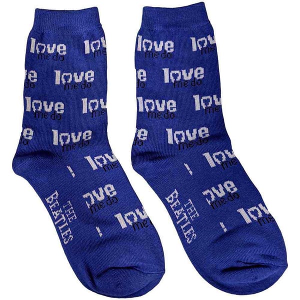 The Beatles Unisex Adult Love Me Do Socks