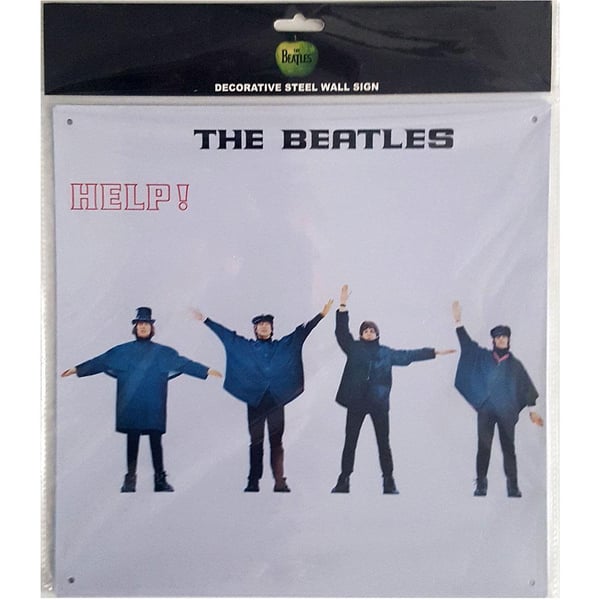 The Beatles Help! Album Cover Steel Plaque