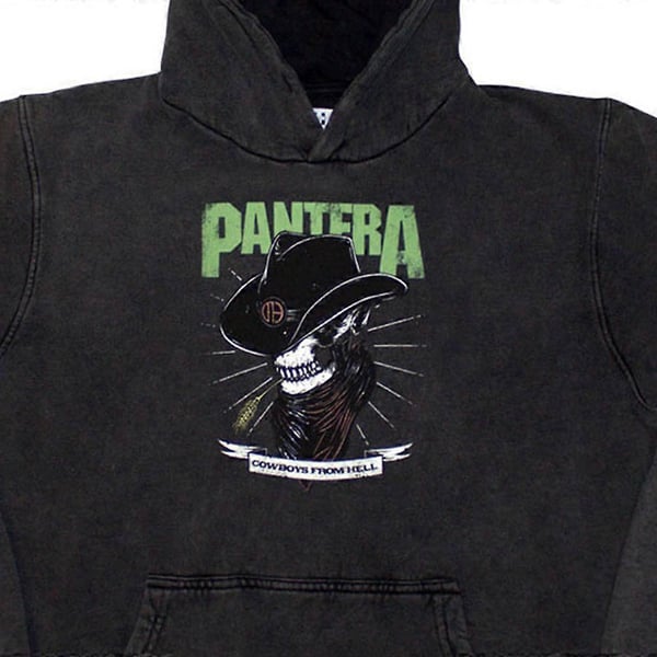Pantera Unisex Aikuisten Luuranko Cowboy Huppari
