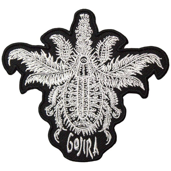 Gojira Woven Tree Iron On Patch