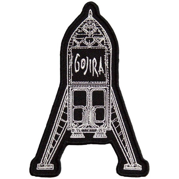 Gojira Woven Shuttle Iron On Patch