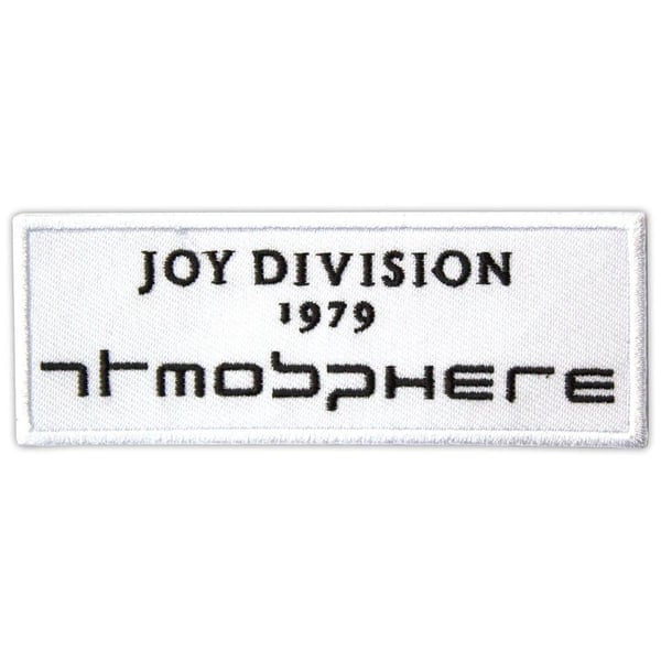Joy Division Atmosphere Woven Iron On Patch