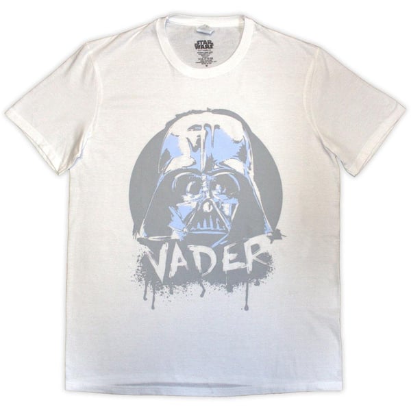 Star Wars Unisex Aikuisten Darth Vader Spray Paint T-paita