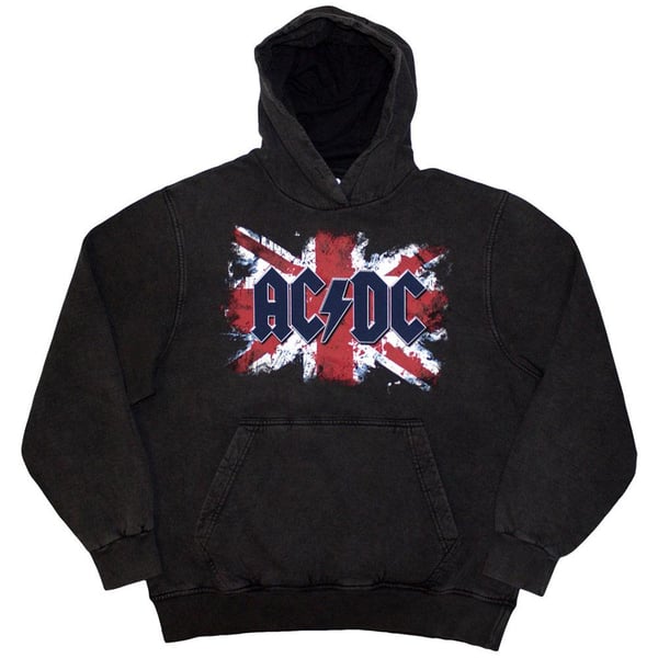 AC/DC Unisex aikuisten Union Jack -kivipesty huppari AC/DC Unisex aikuisten Union Jack -kivipesty huppari