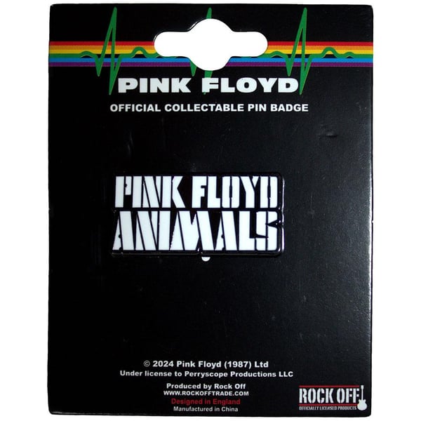 Pink Floyd Animals Badge