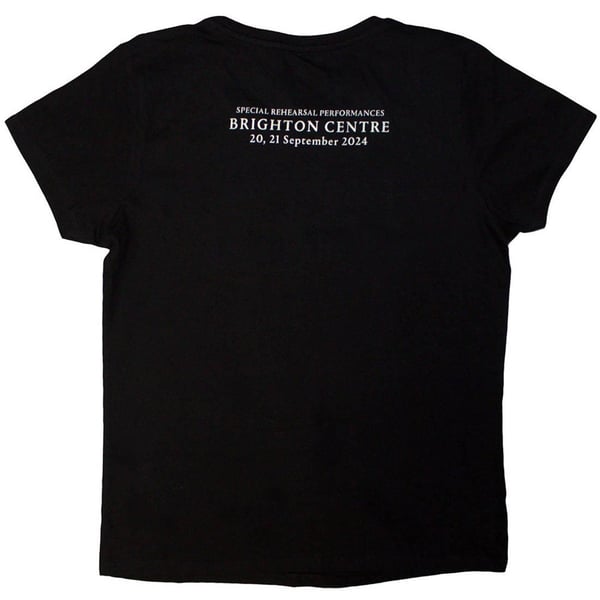 David Gilmour Womens/Ladies Luck & Strange Brighton Back Print T-Shirt