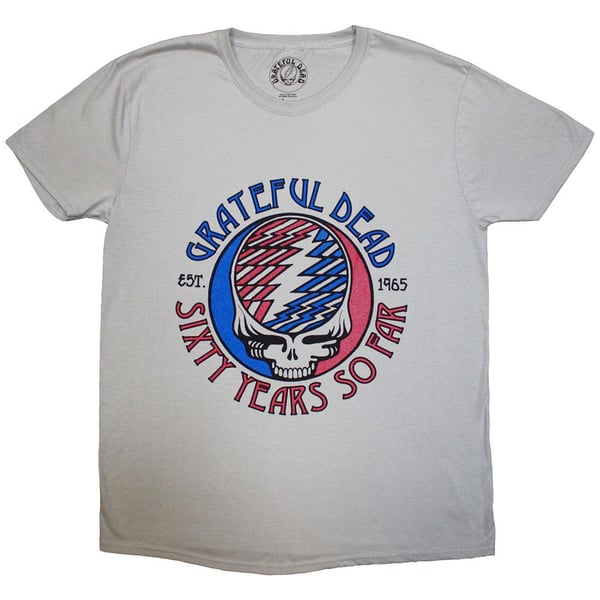 Grateful Dead Unisex Vuxen Stealie 60 T-shirt
