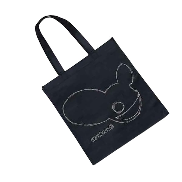 Deadmau5 Mau5 Trend Version Freehand Eco Friendly Back Print Tote Bag
