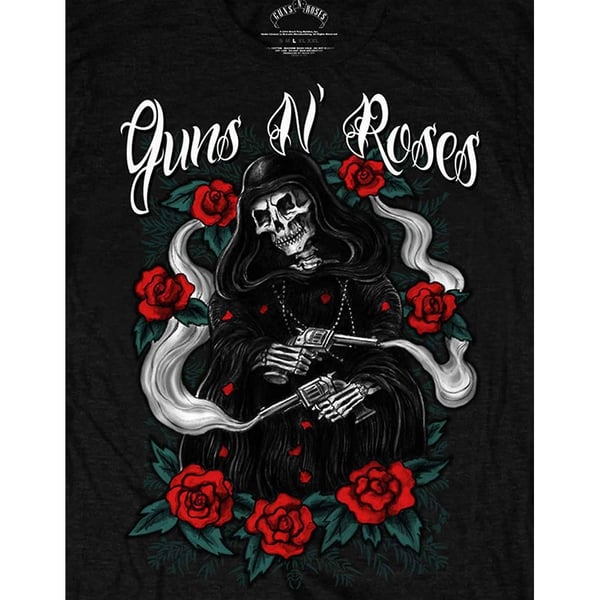 Guns N Roses Unisex Adult Reaper T-Shirt