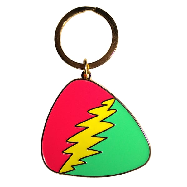 Grateful Dead Plectrum Keyring