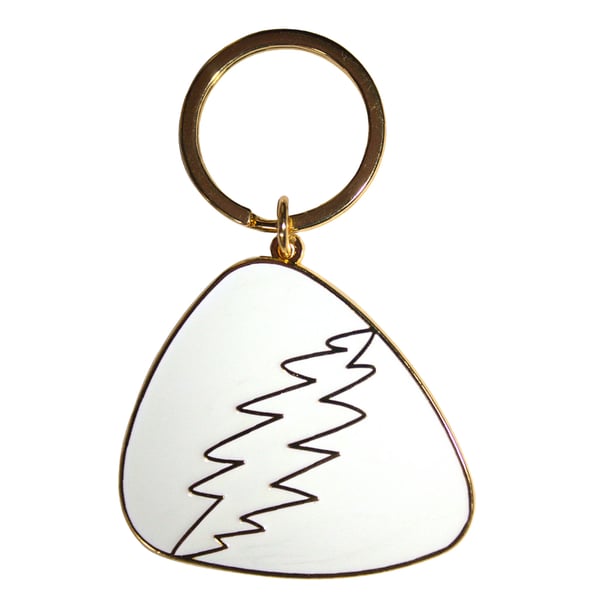 Grateful Dead Plectrum Keyring
